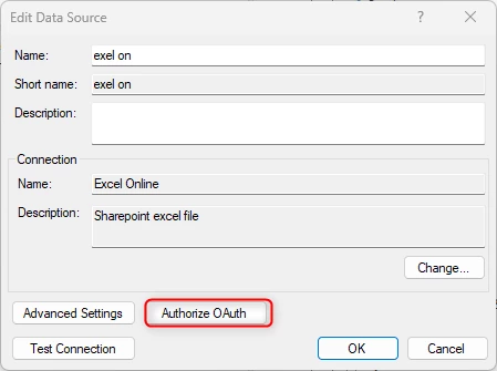 Excel External File Authentication Connect to Excel files with Excel Online | Community