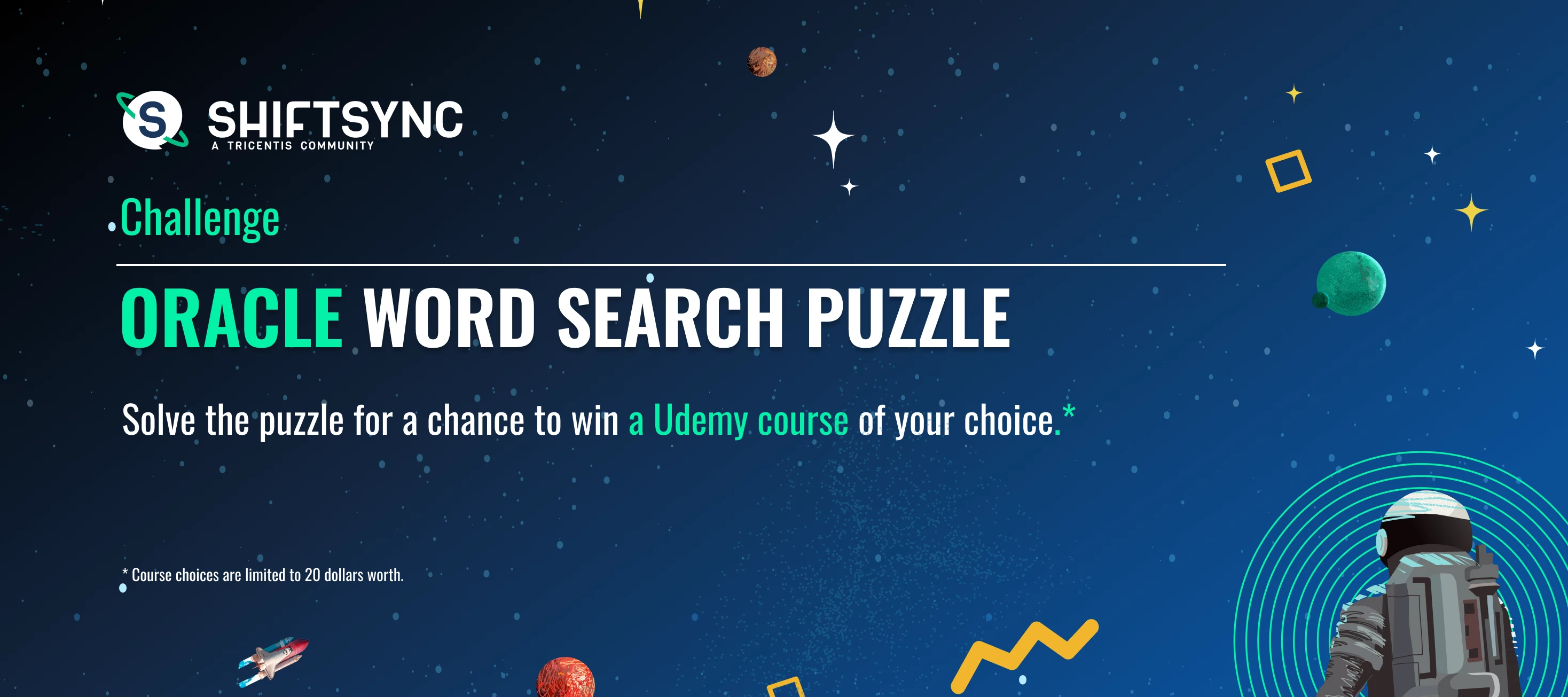 Oracle Word Search Puzzle Challenge